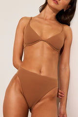 Swim French Cut Bottom in Fawn