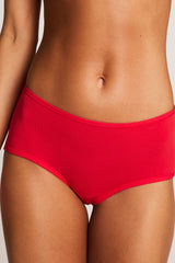 Cloud Cotton Boy Short in Black Cherry (Pack)