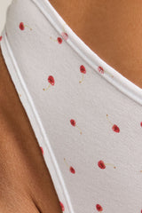 Cloud Cotton French Cut Brief in Black Cherry (Pack)