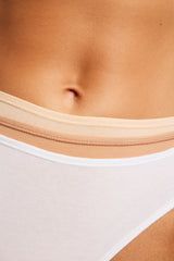Cloud Cotton French Cut Brief in Honey (Pack)