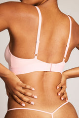 Glacé String Thong in Shell