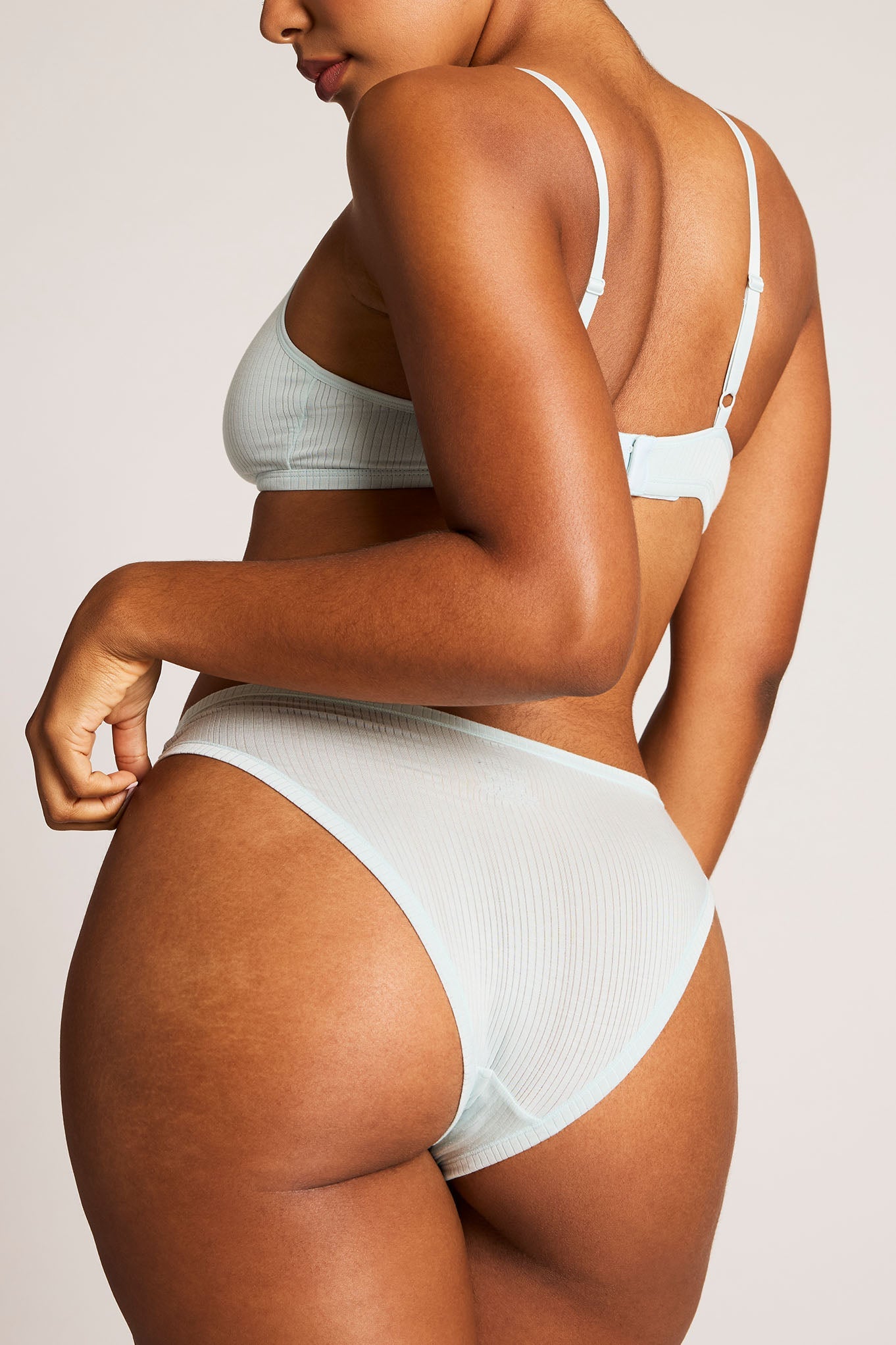 Whipped French Cut Brief in Mist
