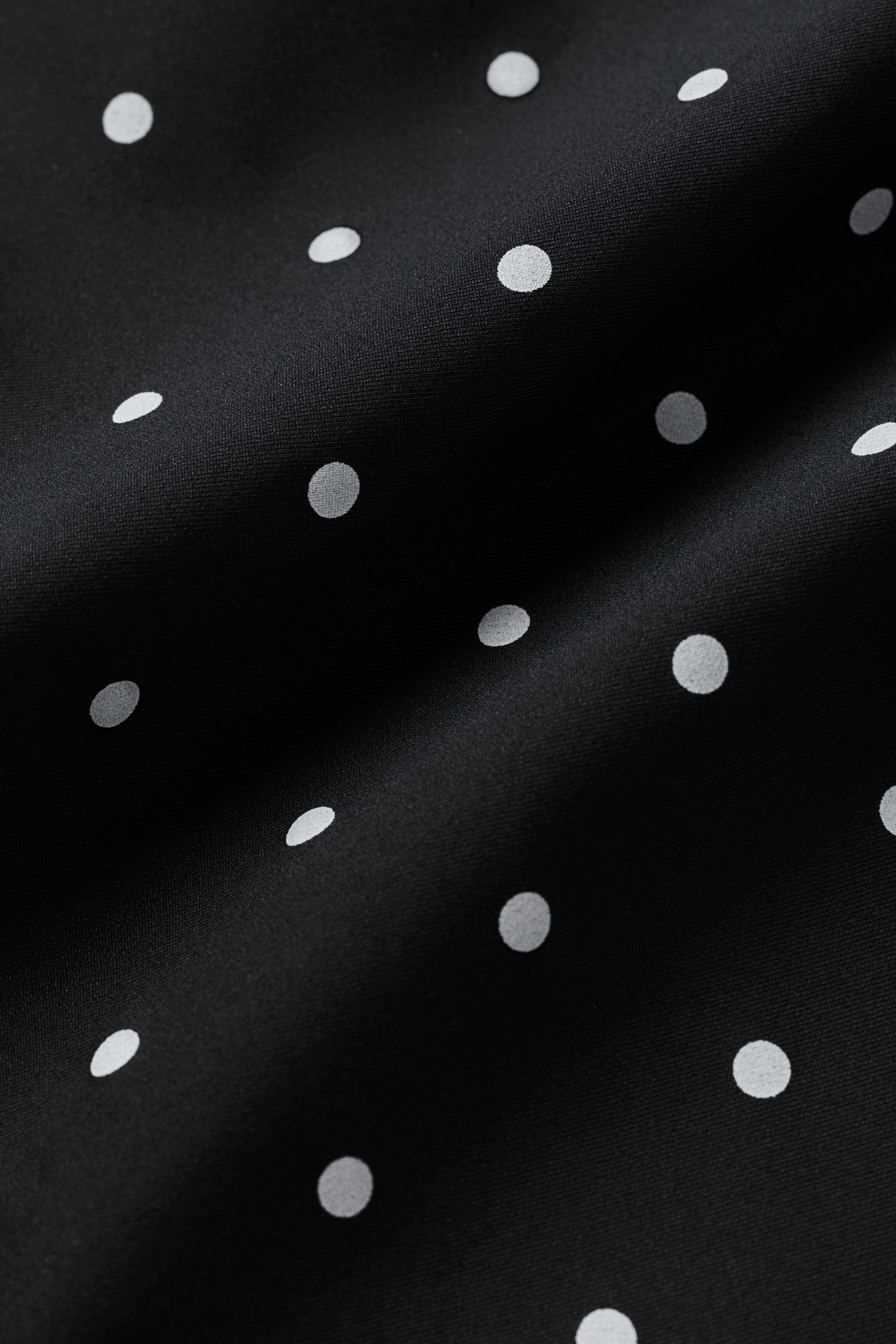 Airlift Polka Dot Splendor Bra - Black/White