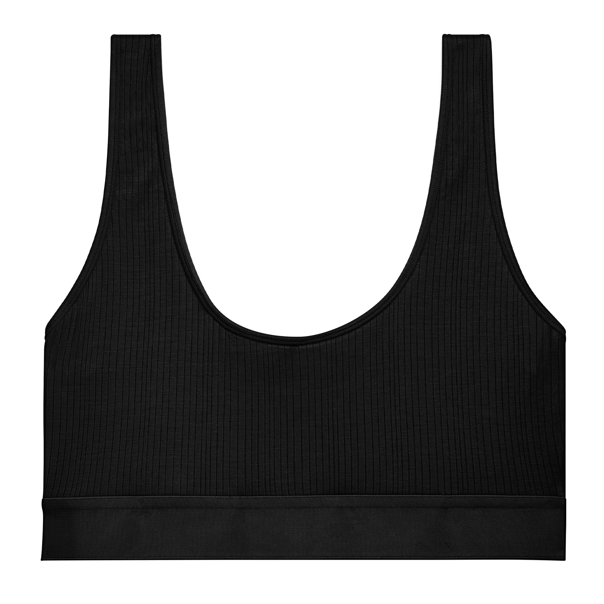 Whipped Bra Top in Black